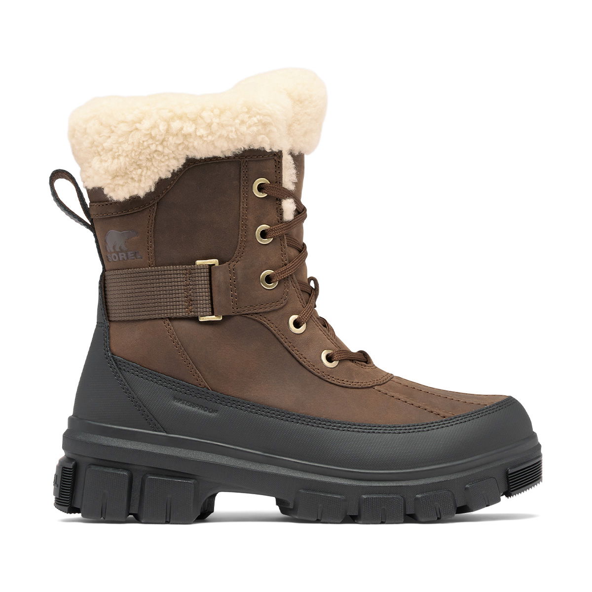 Sorel Torino V Parc Waterproof Winter vinterstøvle, dame (Tobacco)