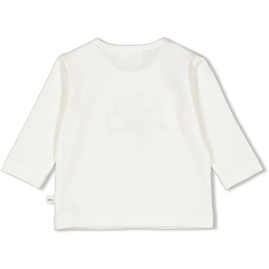 Feetje Langarmshirt AOP Little Forest Friends Natur