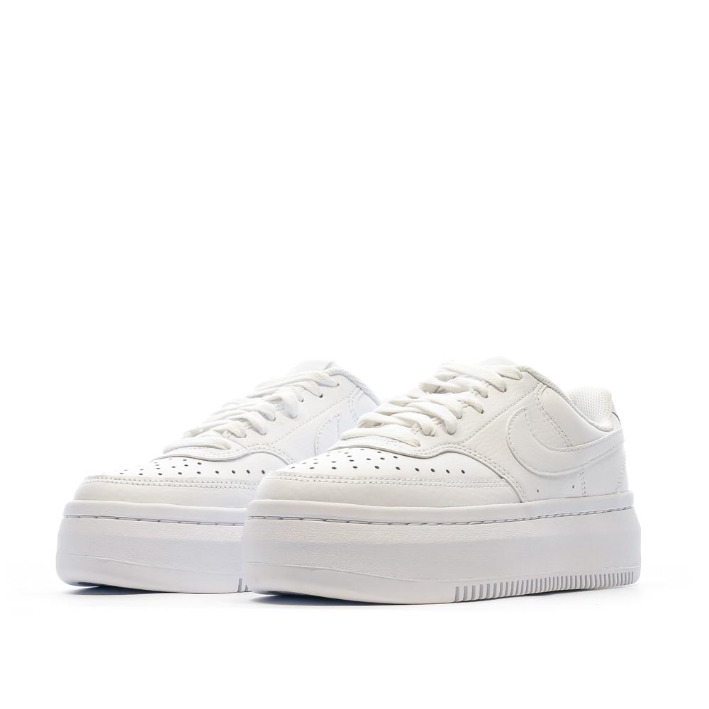 Nike Baskets Blanches Femme Nike Court Vision Alta