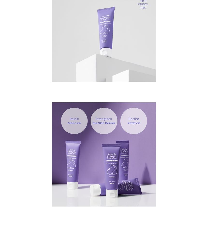 Purito SEOUL - Dermide Cica Barrier Slaappak