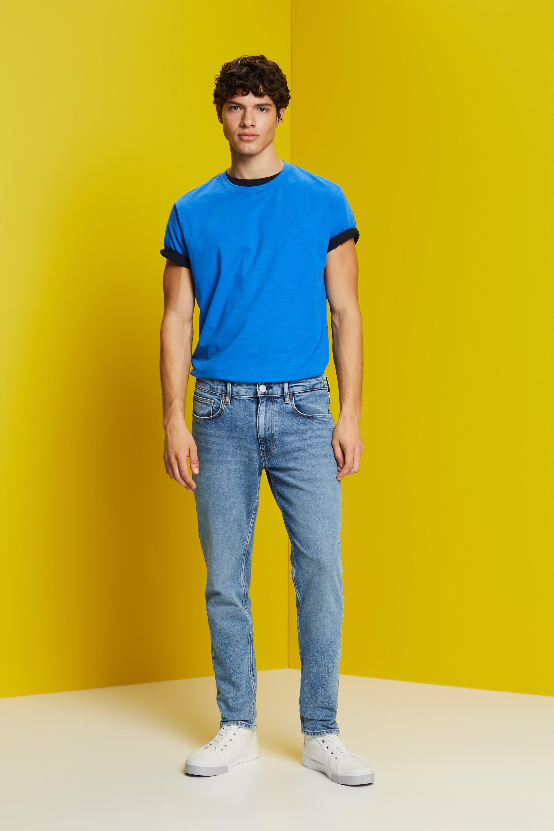 Jean slim en coton stretch