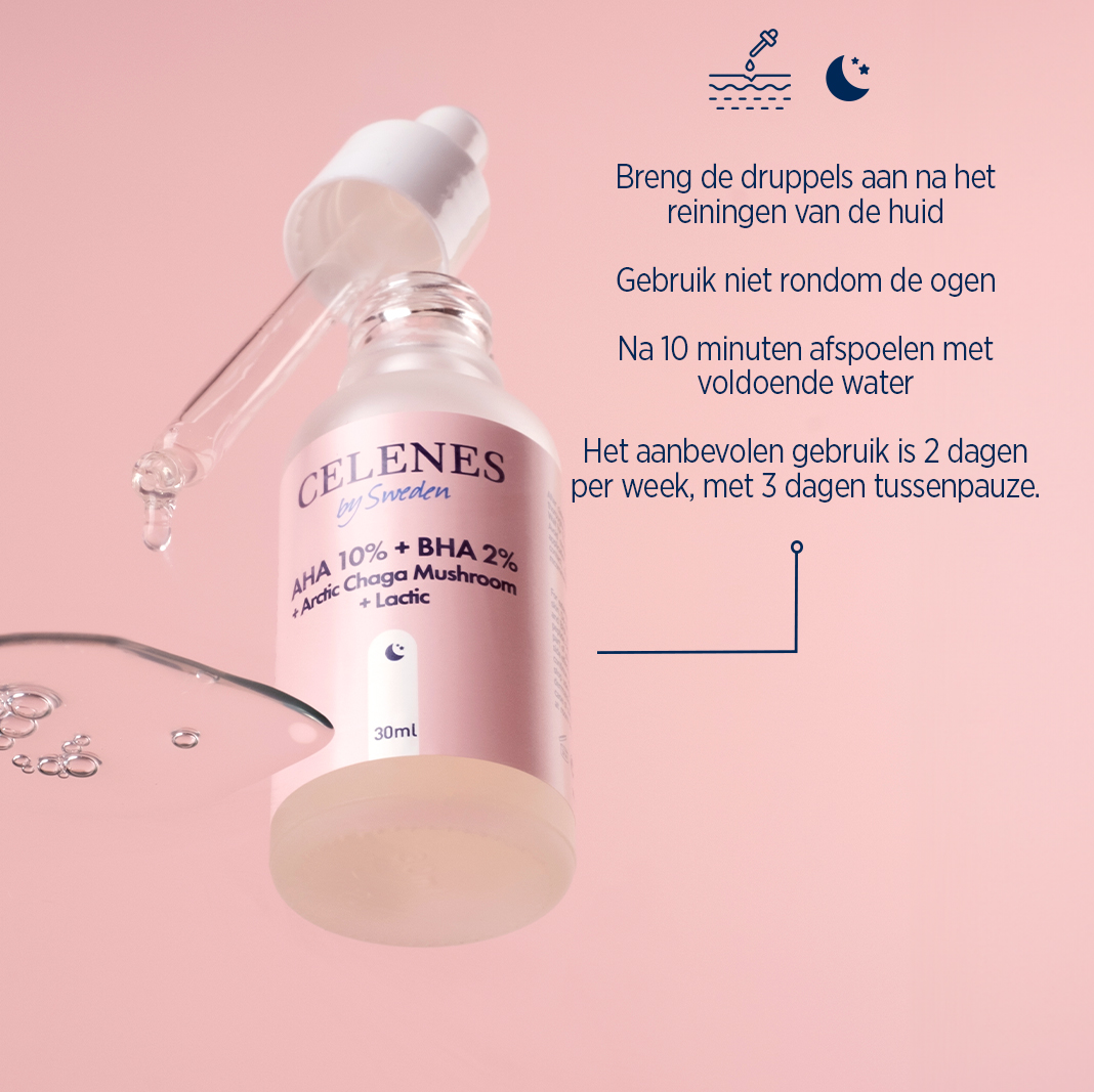 Celenes Facial peeling AHA 8% + BHA 2% + lactic + arctc ch (30 ml)