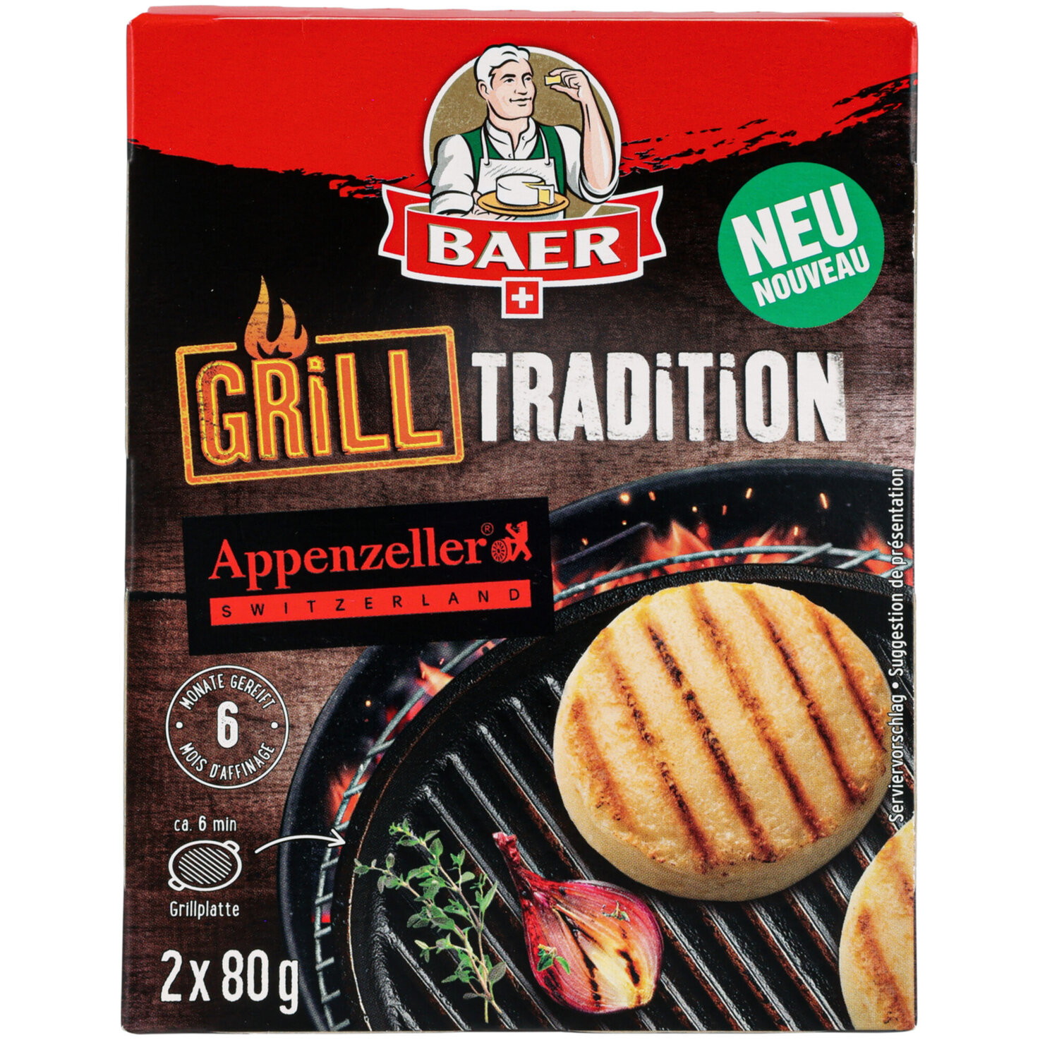 Baer Grill Tradition Appenzell 2x80g