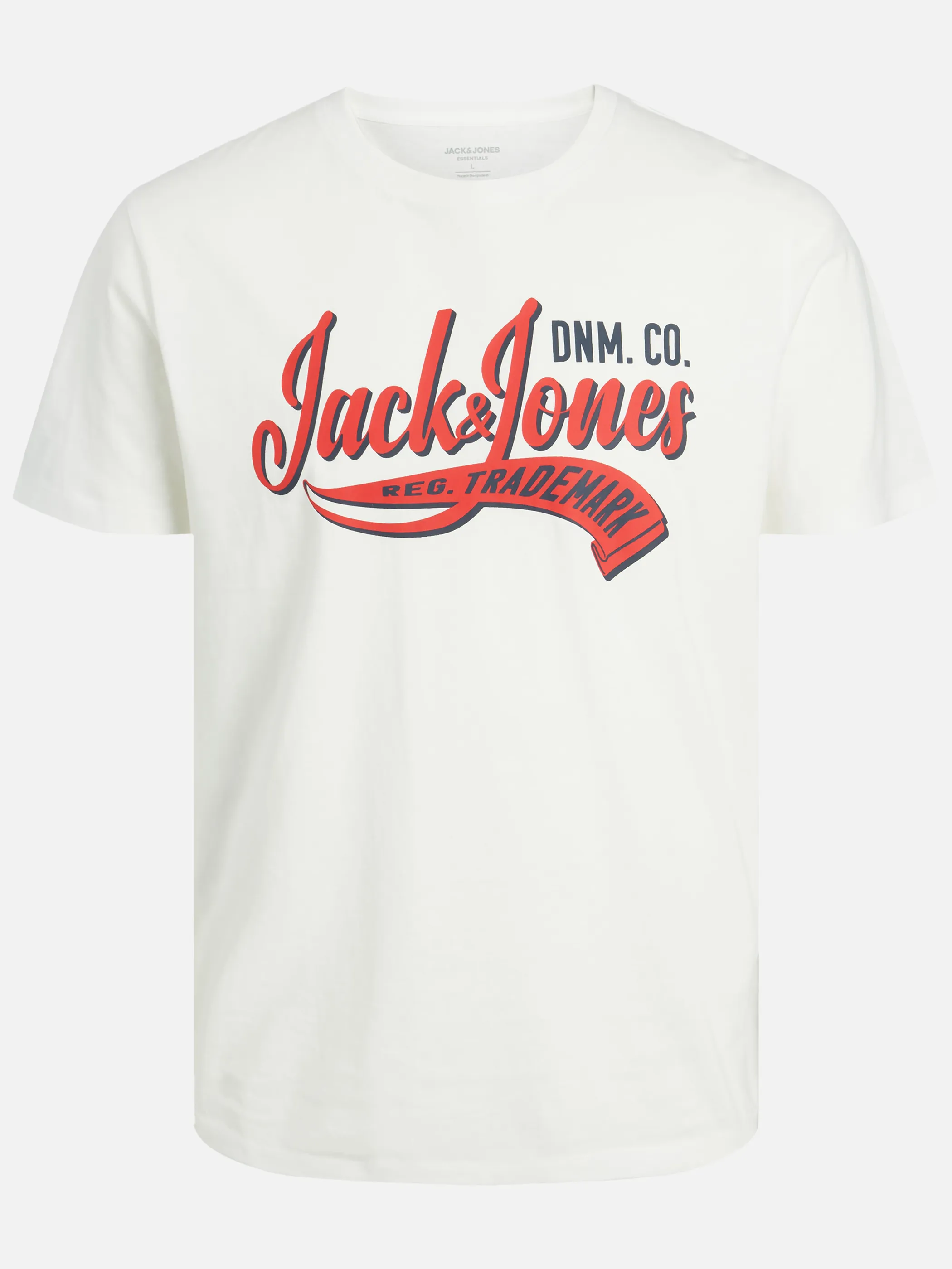 Jack&Jones JJELOGO TEE SS NECK 2 Shirt