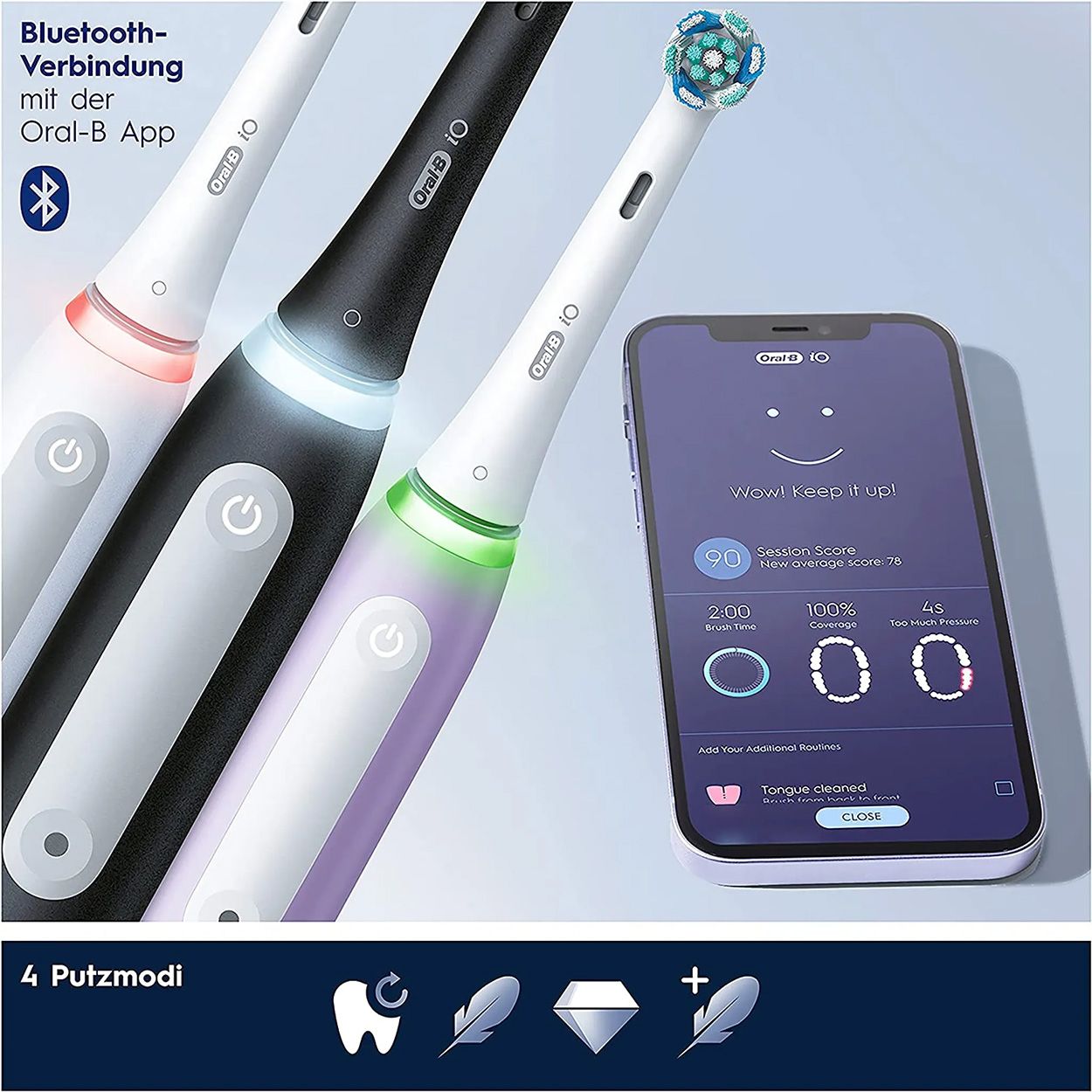 Oral-B iO Series 4 Duo Elektrische Zahnbürste