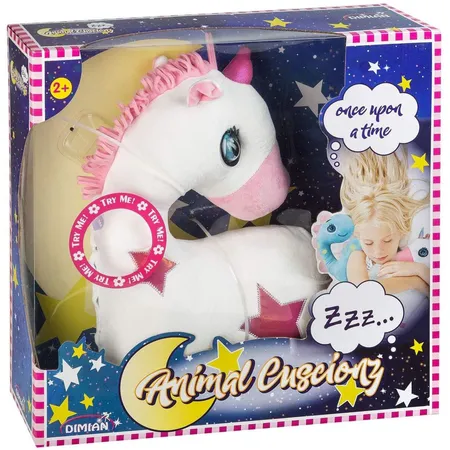 Dimian Kuschelkissen Einhorn, erzählt die Geschichte vom Aschenputtel, ca. 45 cm