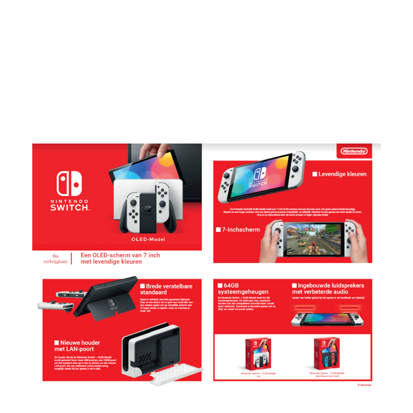 Nintendo OLED (Wit)