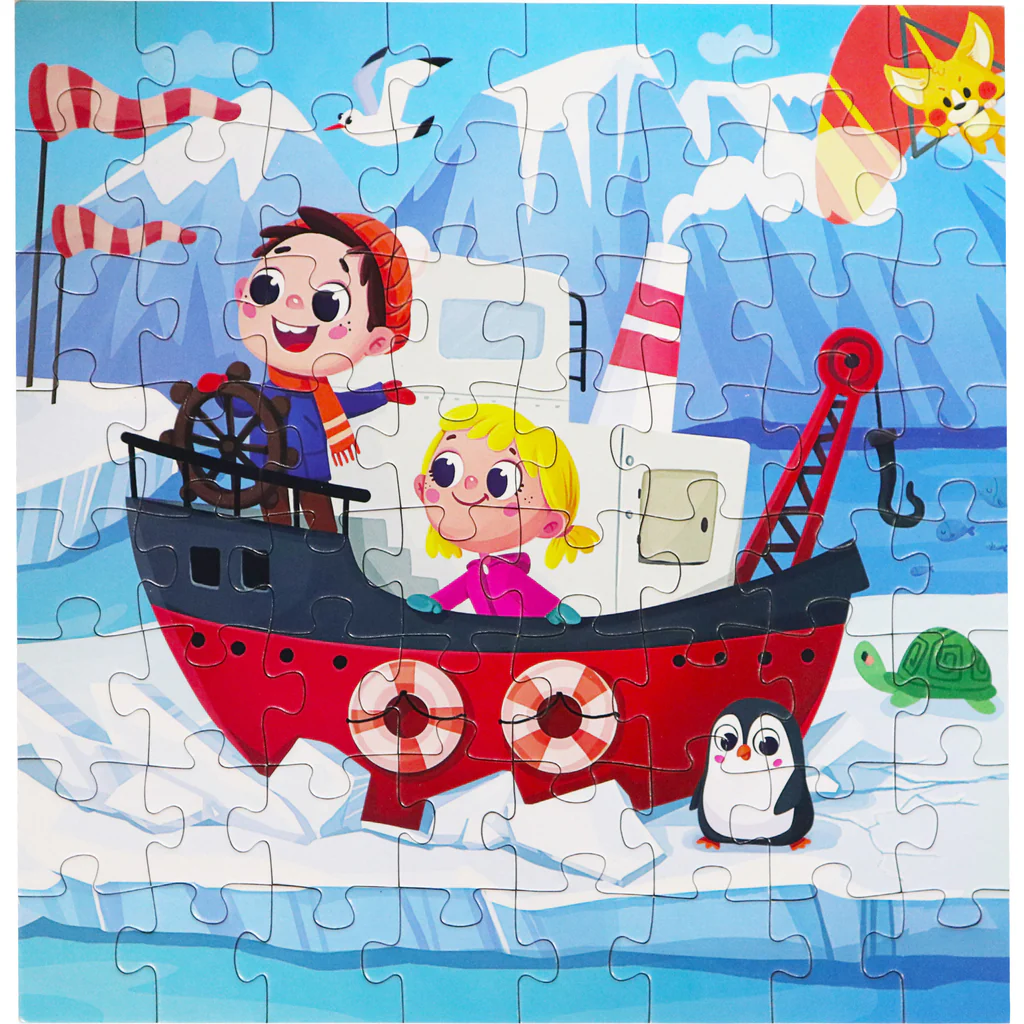 Puzzle Ártico / Explora Oceanos / Um Dia Quinta Sortido