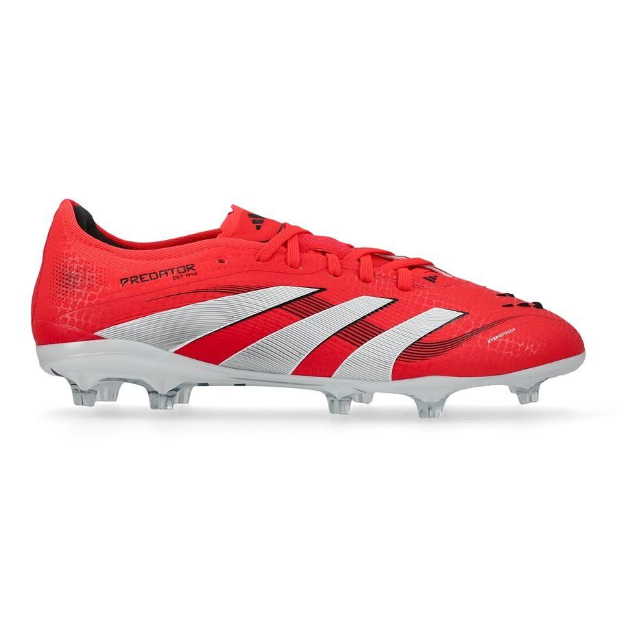 adidas Predator Pro FG Pure Victory - Lucid Red/Blanc/Noir