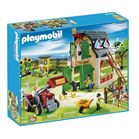PLAYMOBIL® 5961 Bauernhof mit Zubehör