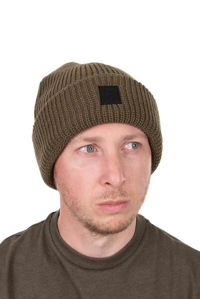 Bonnet Fox Olive Merino Blend Beanie