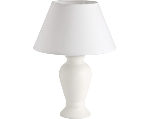 Donna witte tafellamp, 1-lichts, 32 cm hoog