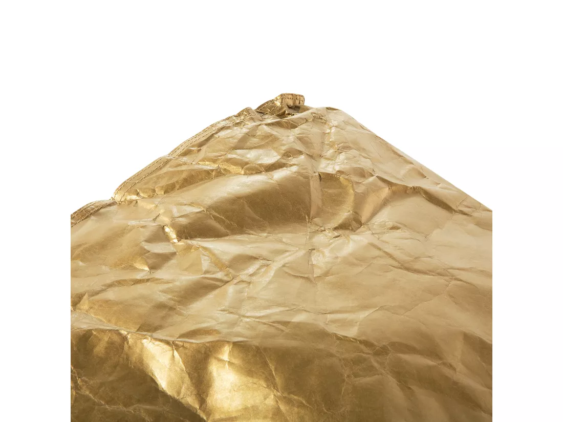 Pouf poire 200 L DROP 63 cm 75 cm Doré