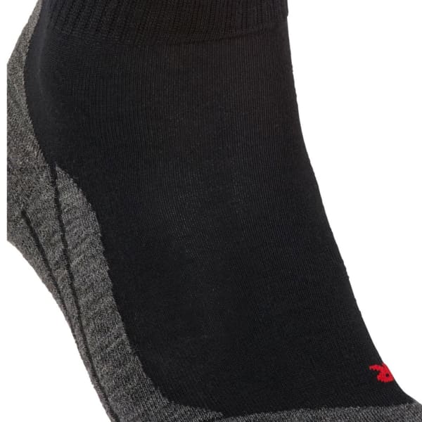 Chaussette randonnée FALKE TK5 WANDER WOOL SHORT BLACK MIX