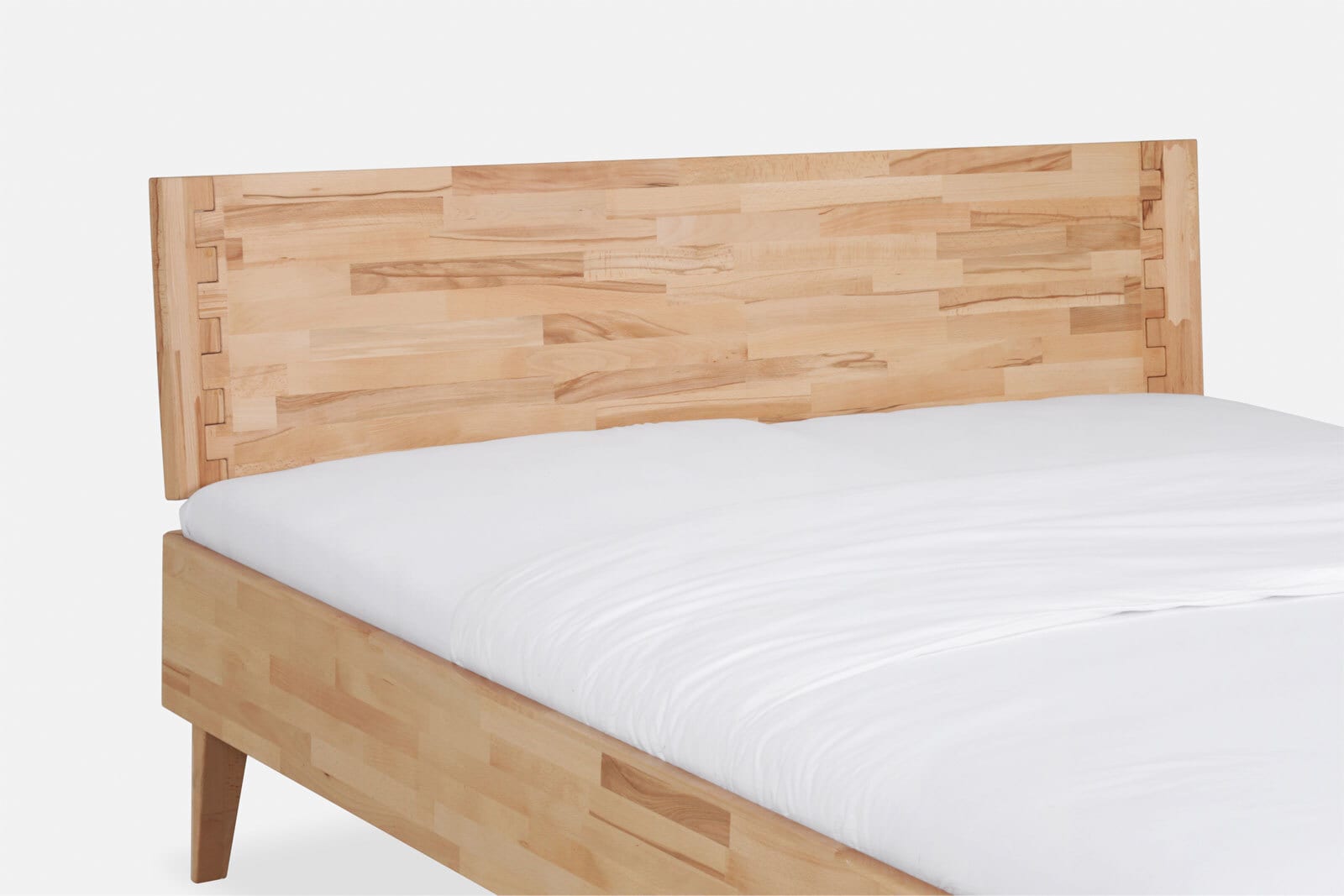 TRAUMWERKSTATT Bett ATLANTA 180 x 200 cm kernbuchebraun