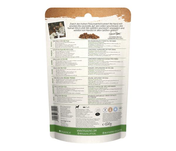 DOG'S LOVE Hundesnack Bio Goodies, 150 g