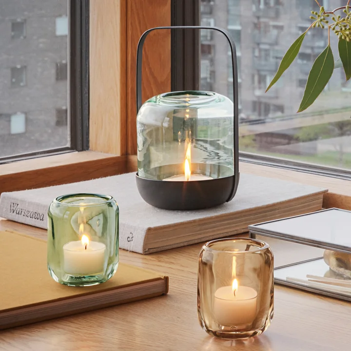 Eva Solo - Acorn Teelichthalter, stone (2er-Set)