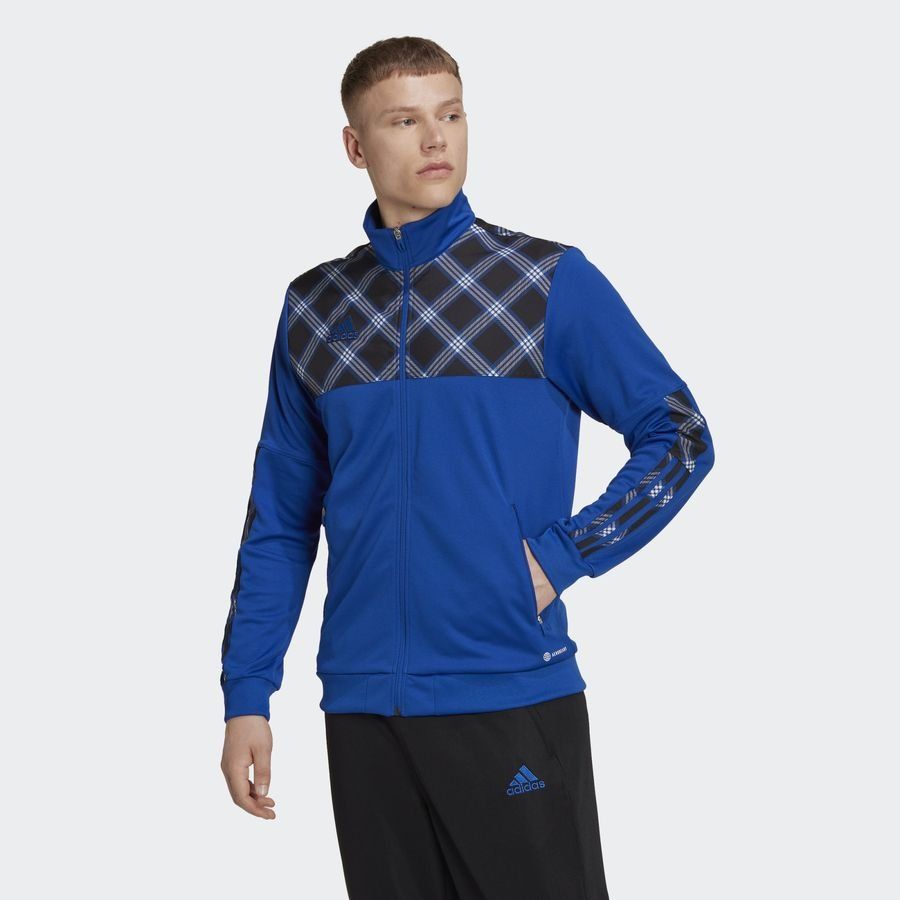 adidas Veste Tiro - Bleu - Noir