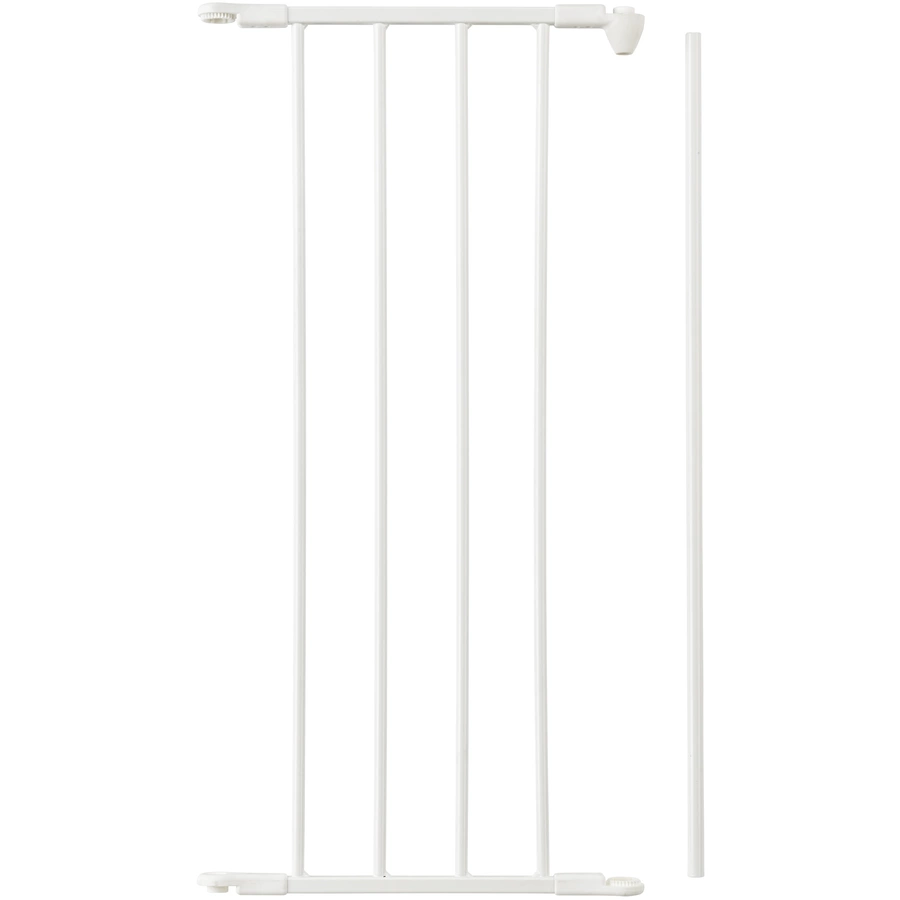 BabyDan Verlängerung für Schutzgitter Flex 33 cm, weiß