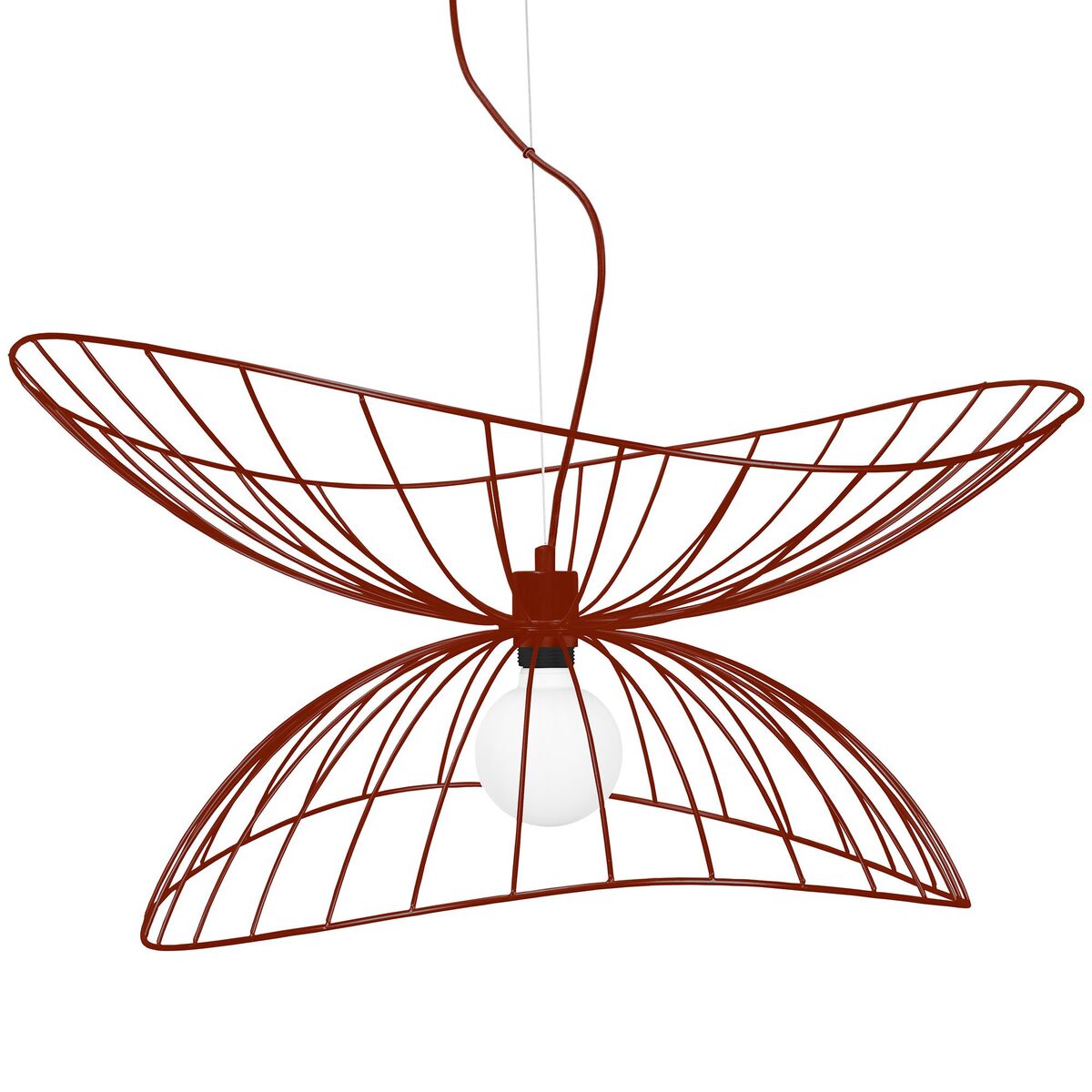 Ray 70 pendellampe, burgundy