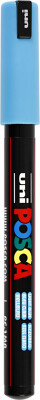 Posca Tusch - Nr. Pc-1Mr - Tykkelse 0,7 MM - Lyseblå