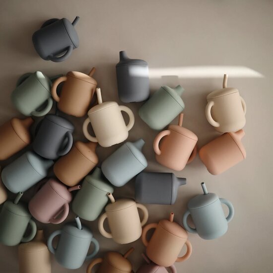 Gobelet d'apprentissage   Rose        de               mushie