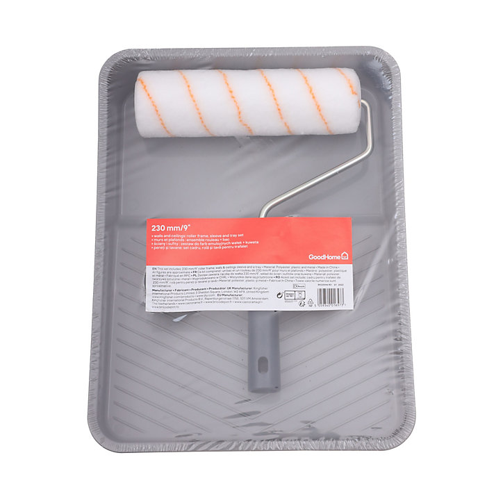 Lot bac + rouleau mur et plafond GoodHome 230mm