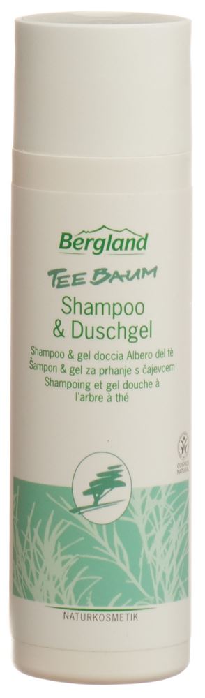 BERGLAND Teebaum Shampoo und Duschgel<br>200 ml, Tube