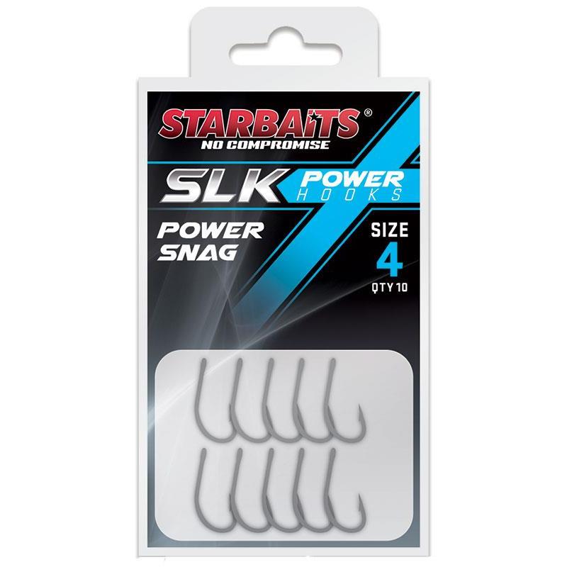 Hamecon Carpe Starbaits Power Hook Ptfe Coated Power Snag - Par 10