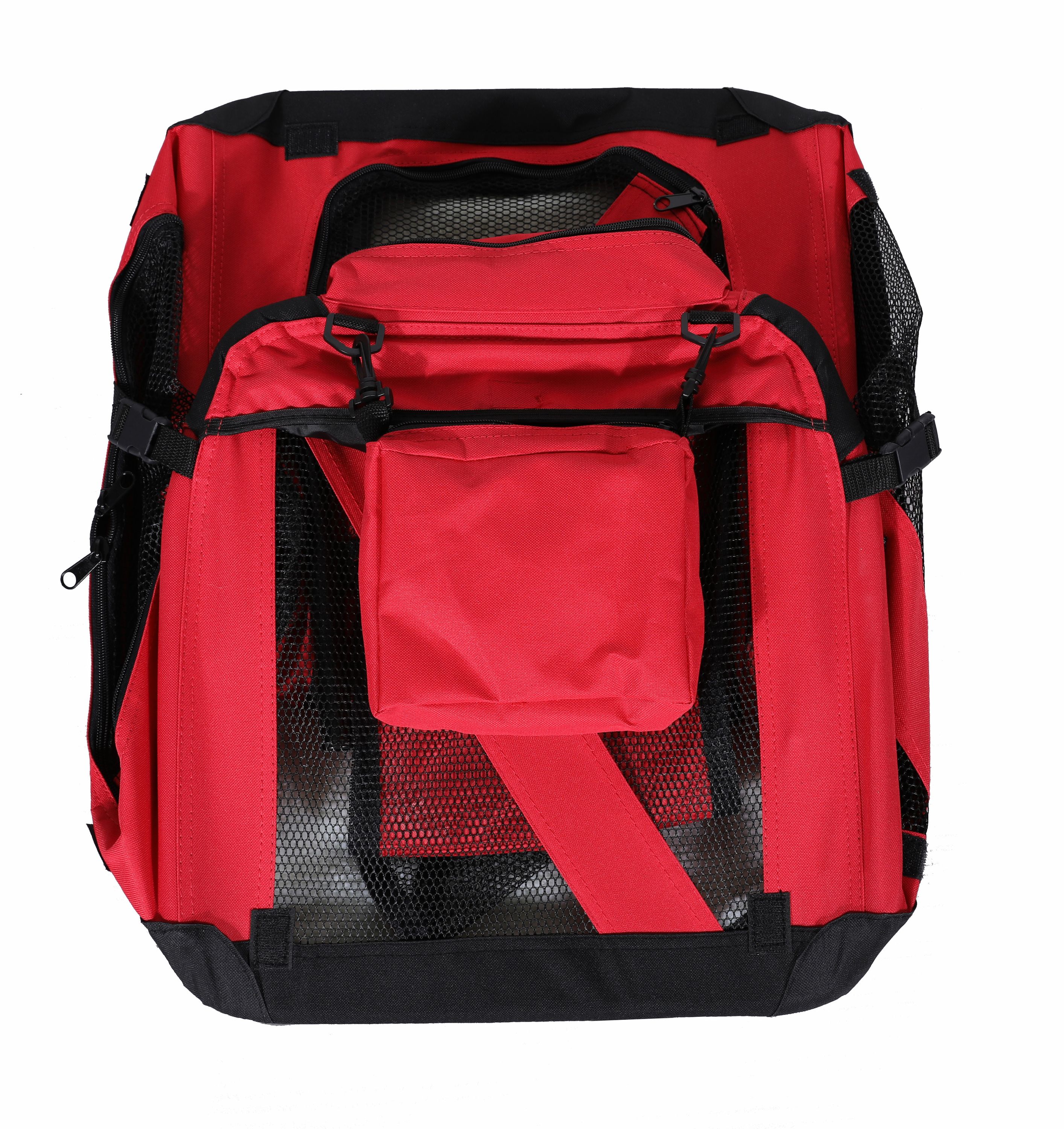 Hundebox faltbar M rot