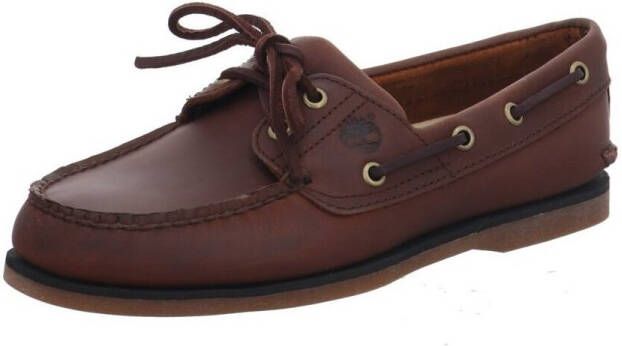 Timberland Classic Boat nubuck bootschoenen bruin