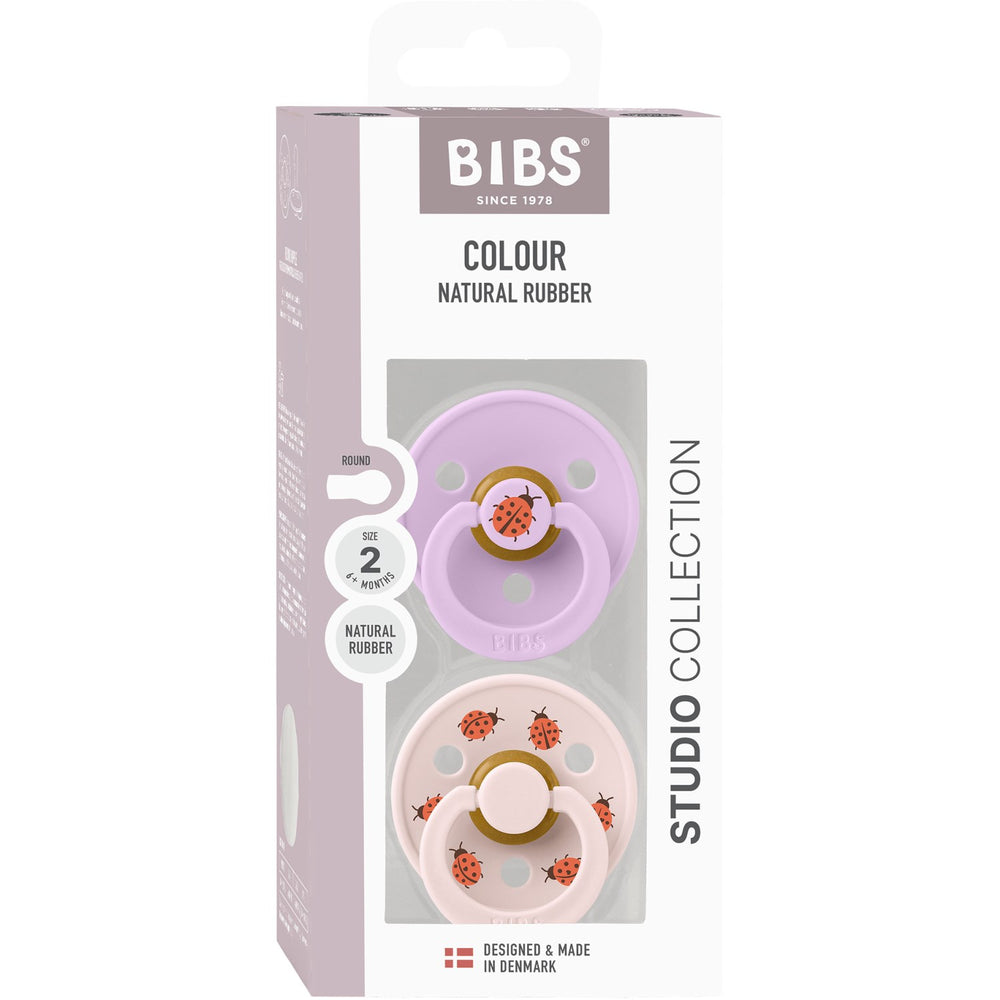 Køb Bibs Sky Mix Sut Studio Colour Ladybug Latex 2-Pak