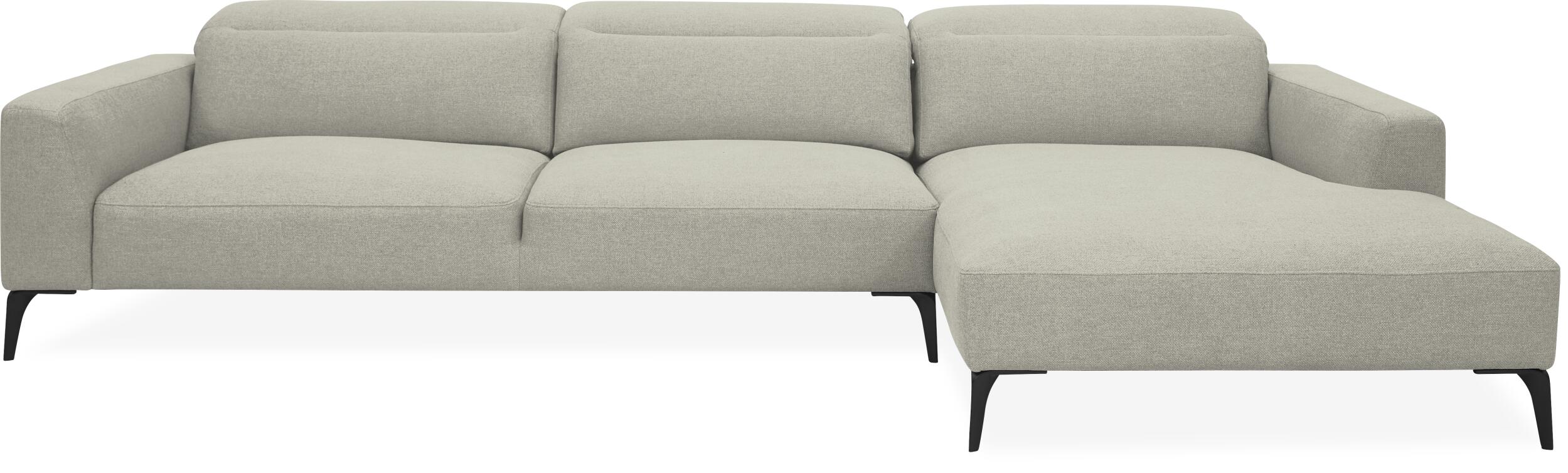 Volanti højrevendt sofa med chaiselong