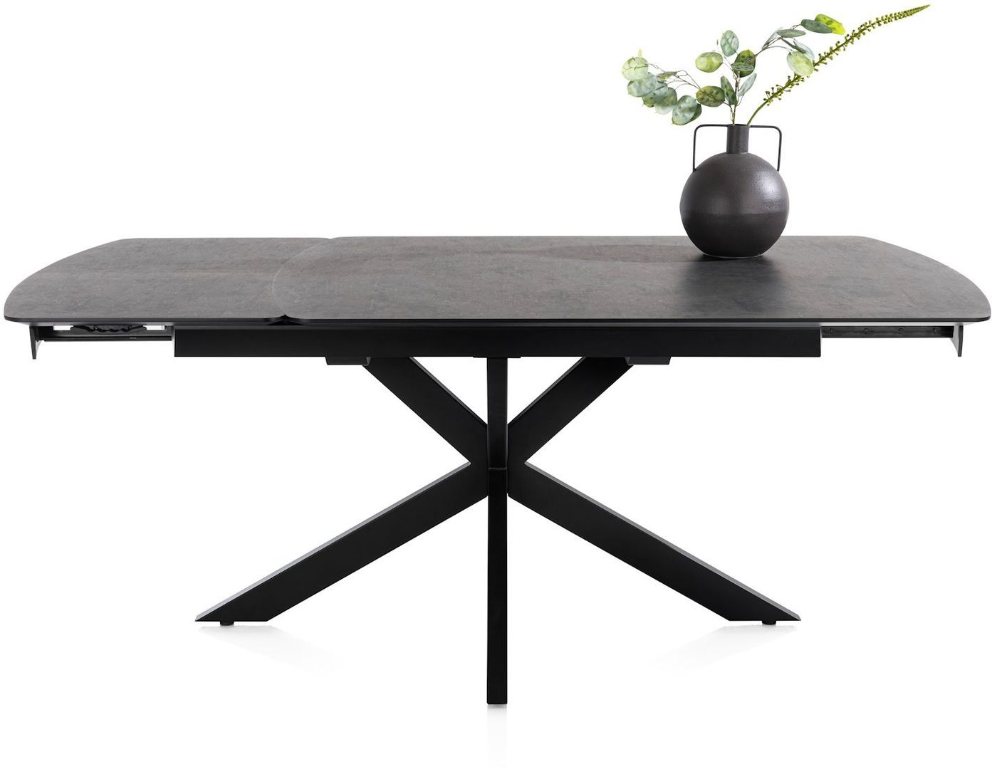 Henders en Hazel Pavalon Antraciet Uitschuiftafel