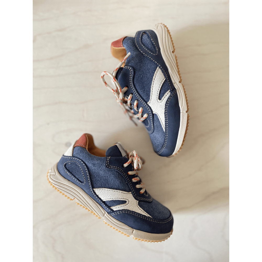 Romagnoli - Eerste Sneaker - Jeans Blu
