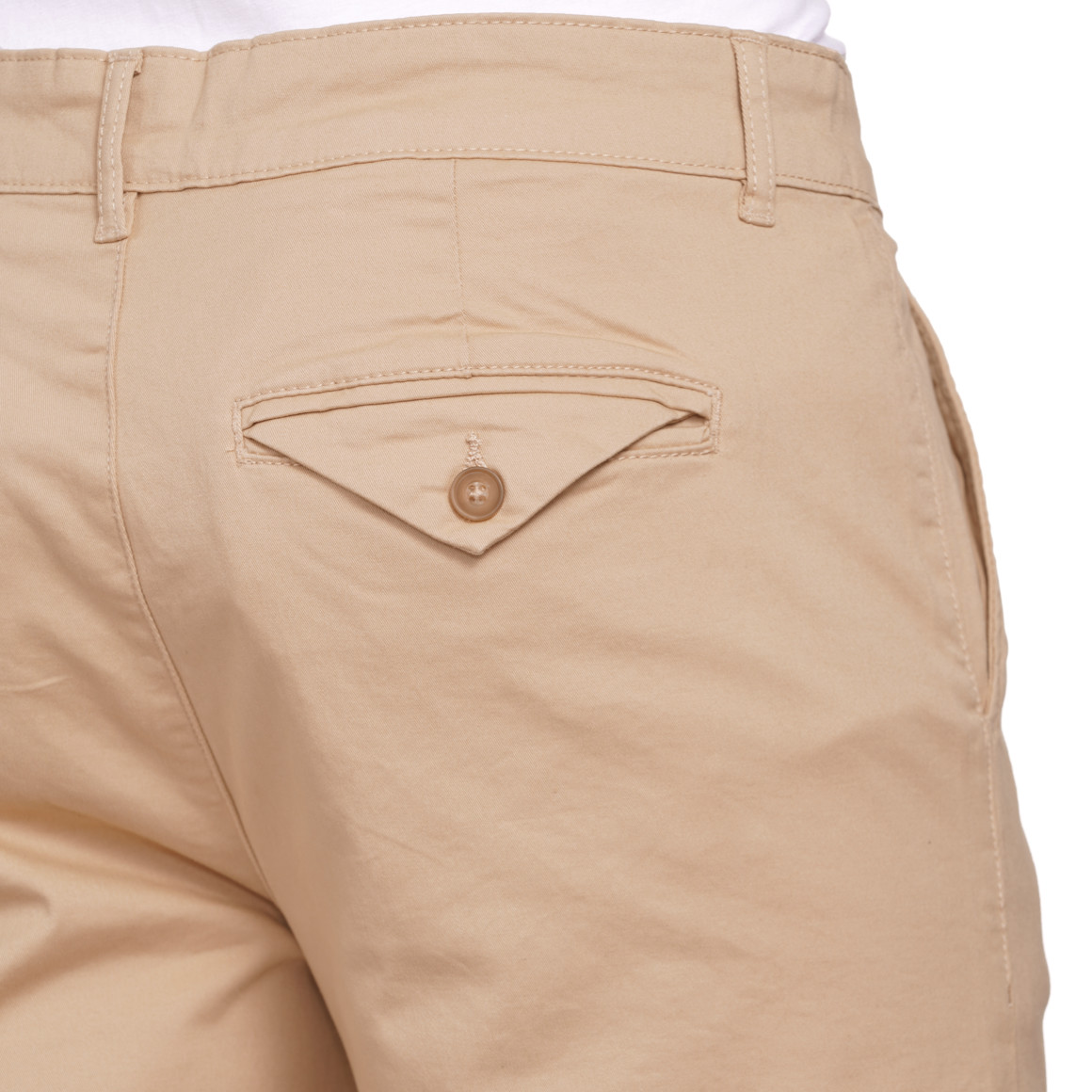 VanVaan Herren Chinohose in Unifarben beige