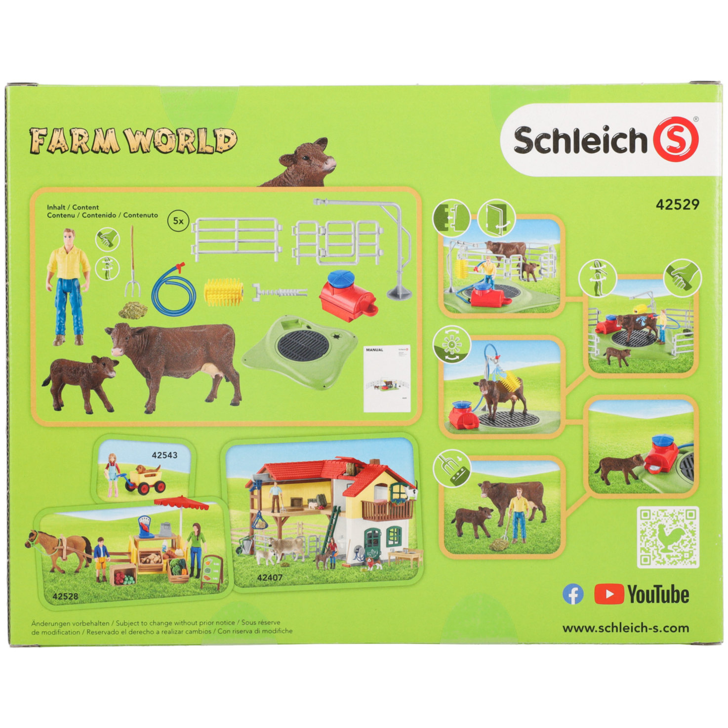 Kuh Waschstation