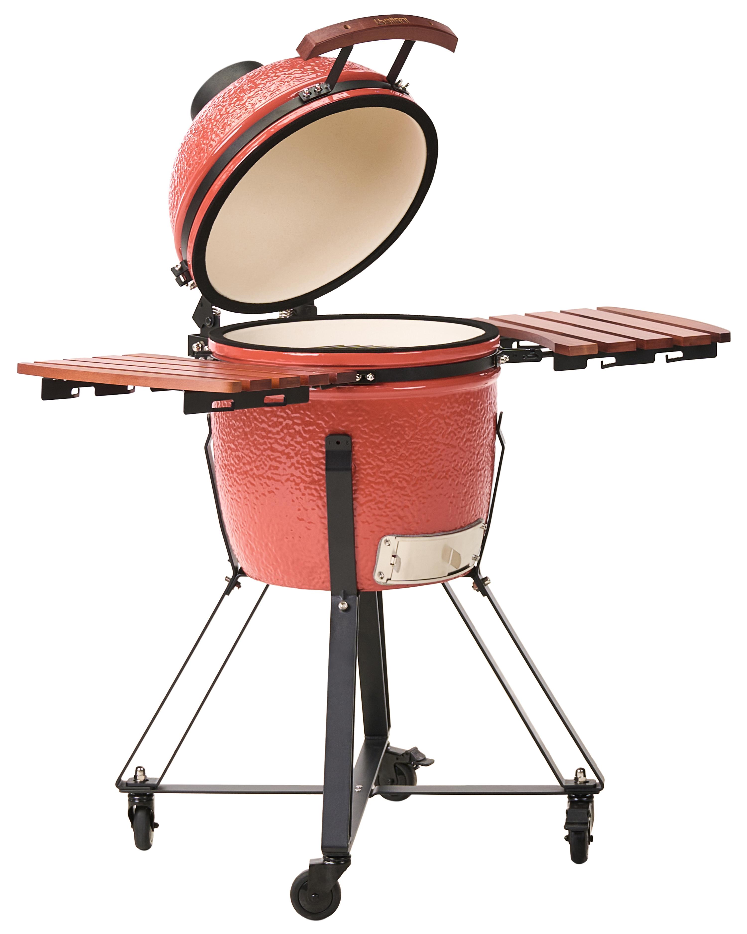 Houtskoolgrill voor buiten KAMADO Keramiek Rood