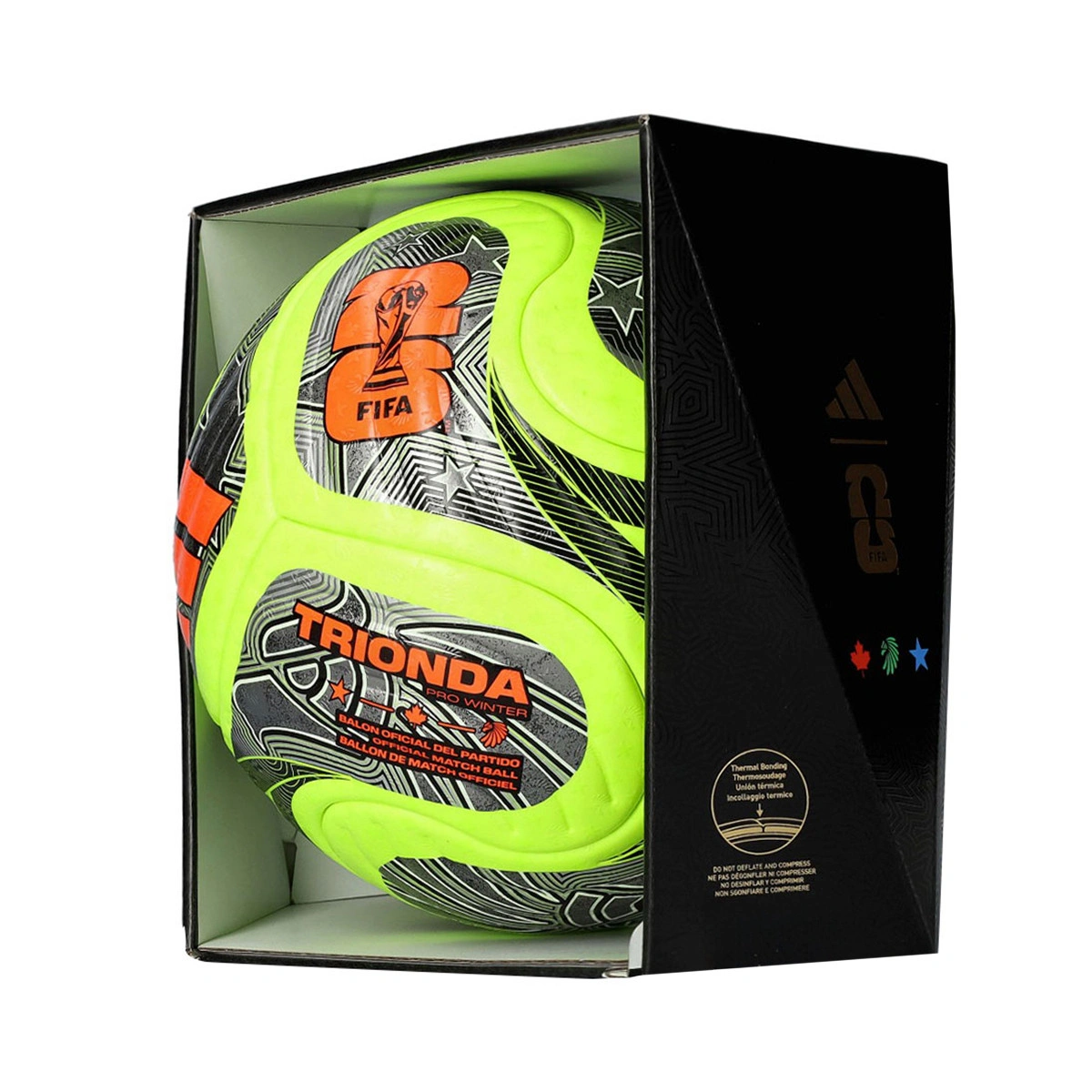 Bola adidas Mundial Trionda 2026 Pro Winter