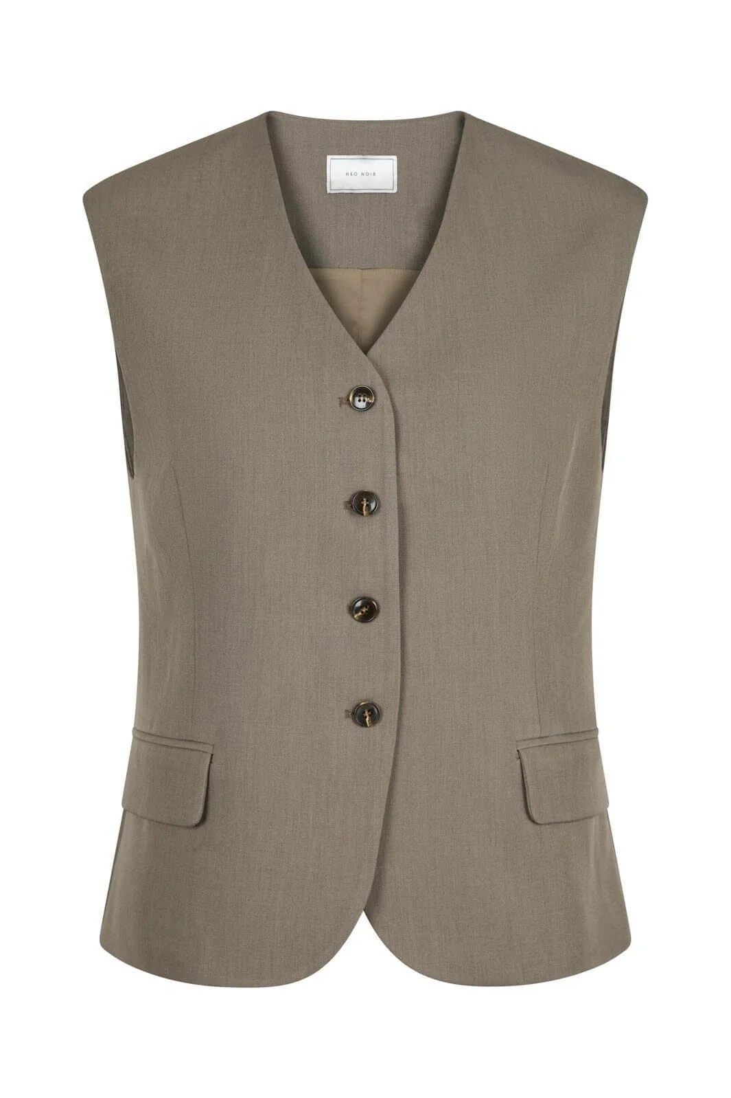Neo Noir Gamina Structure Waistcoat