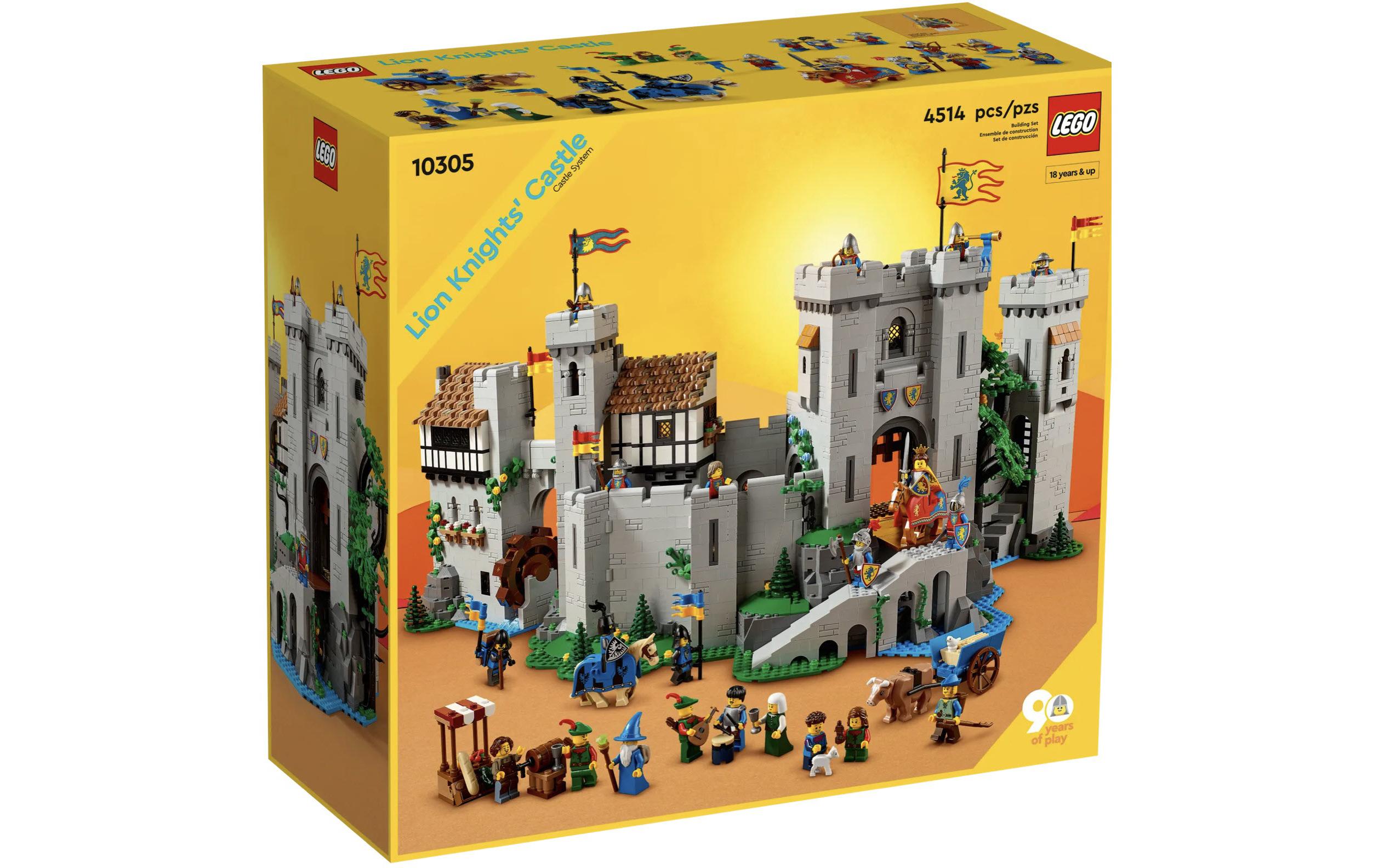 Icons Burg der Löwenritter 10305<br>Hommage an die legendären LEGO-Burgen