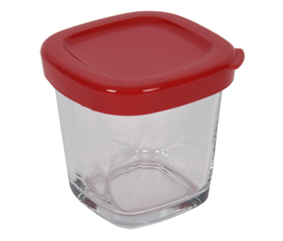 Verrine couvercle rouge SS-1530000652
