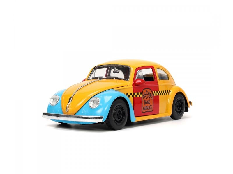 Jada Toys VW Beetle Sesame Street 1:24 1959 Volkswagen Käfer Modell im Sesamstrasse Design