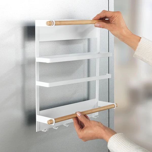 Étagère de cuisine magnétique blanche Wenko by Maximex