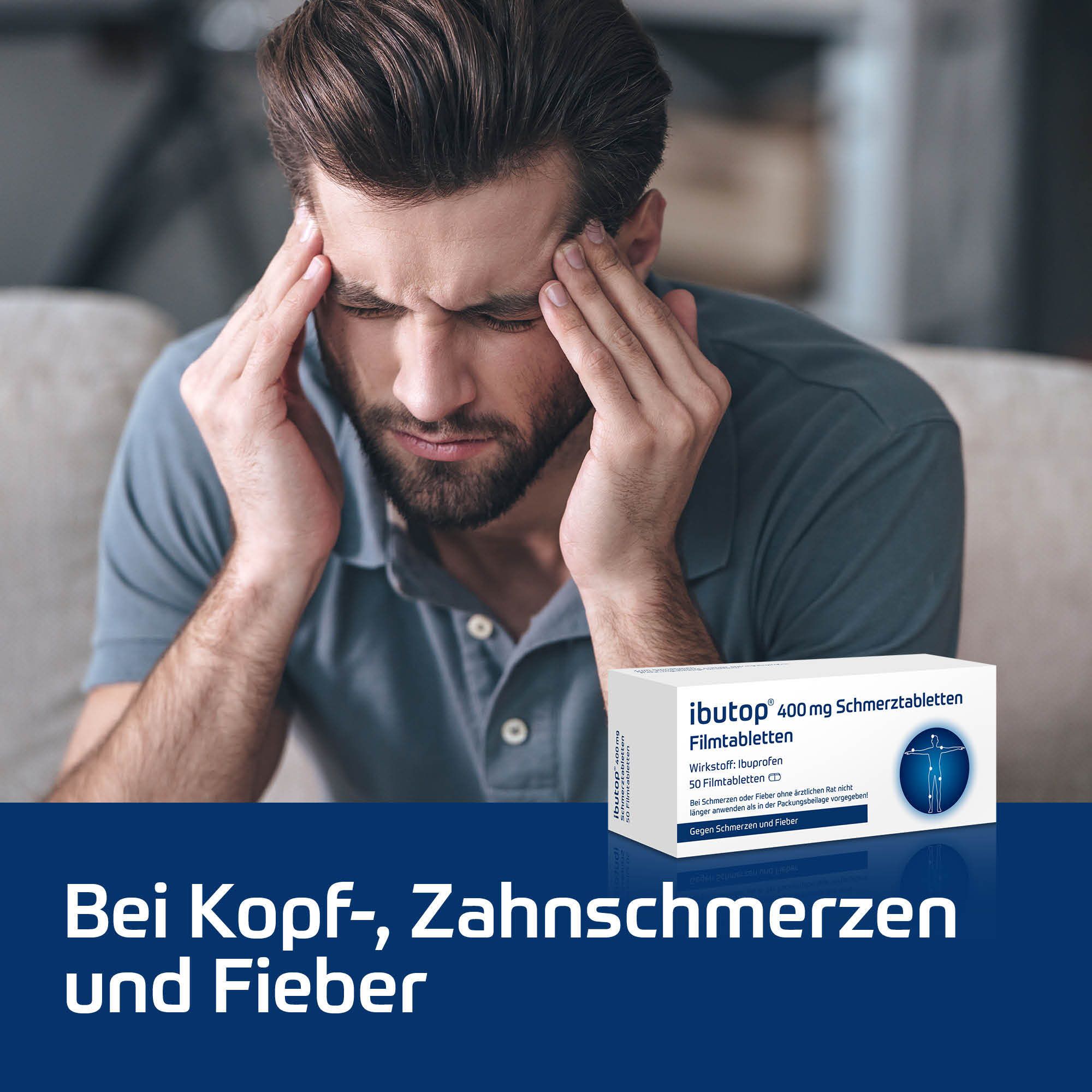 ibutop® 400 mg Schmerztabletten