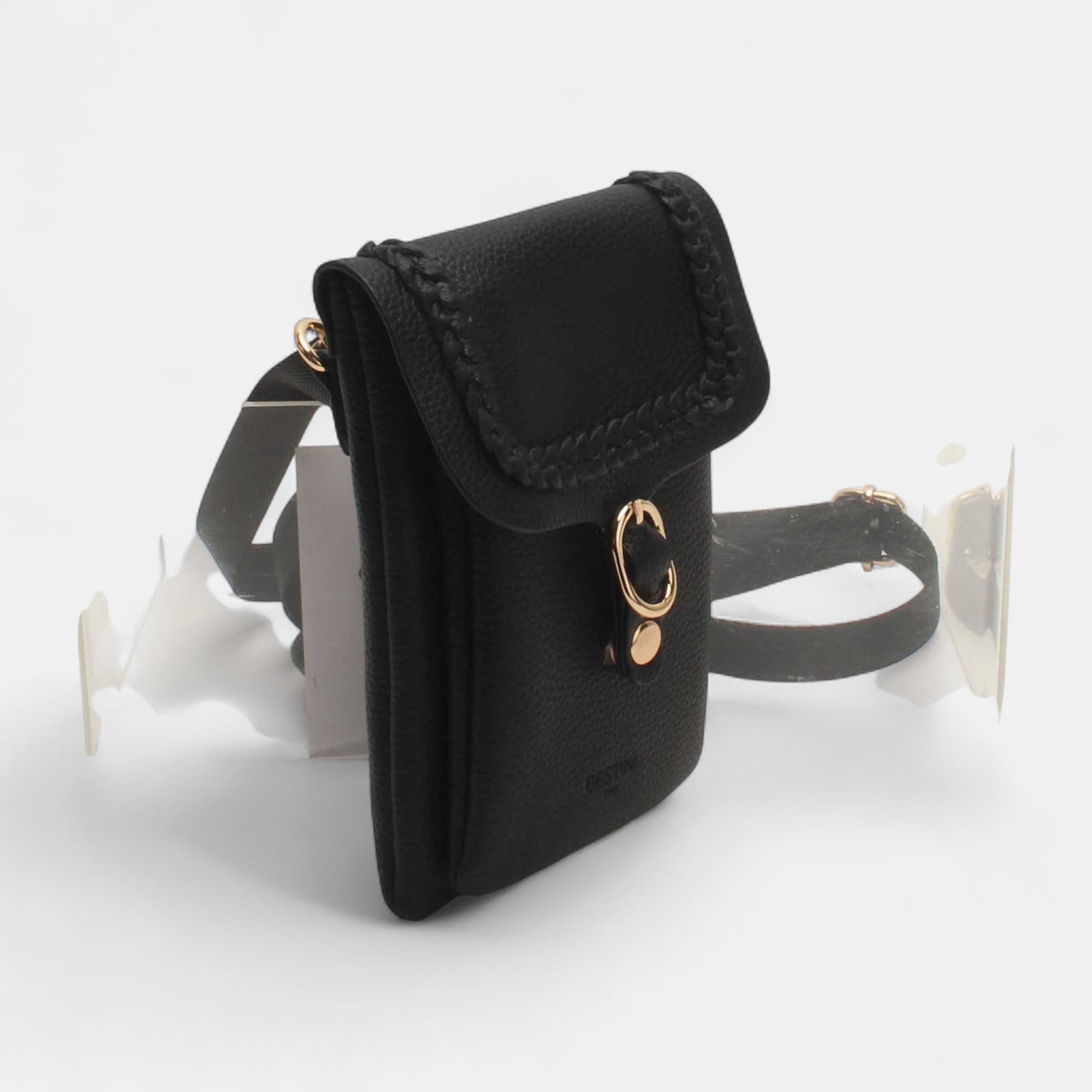 Pochette pour téléphone noir