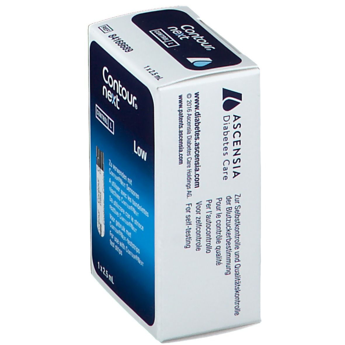 CONTOUR® NEXT Kontroll-Lösung niedrig