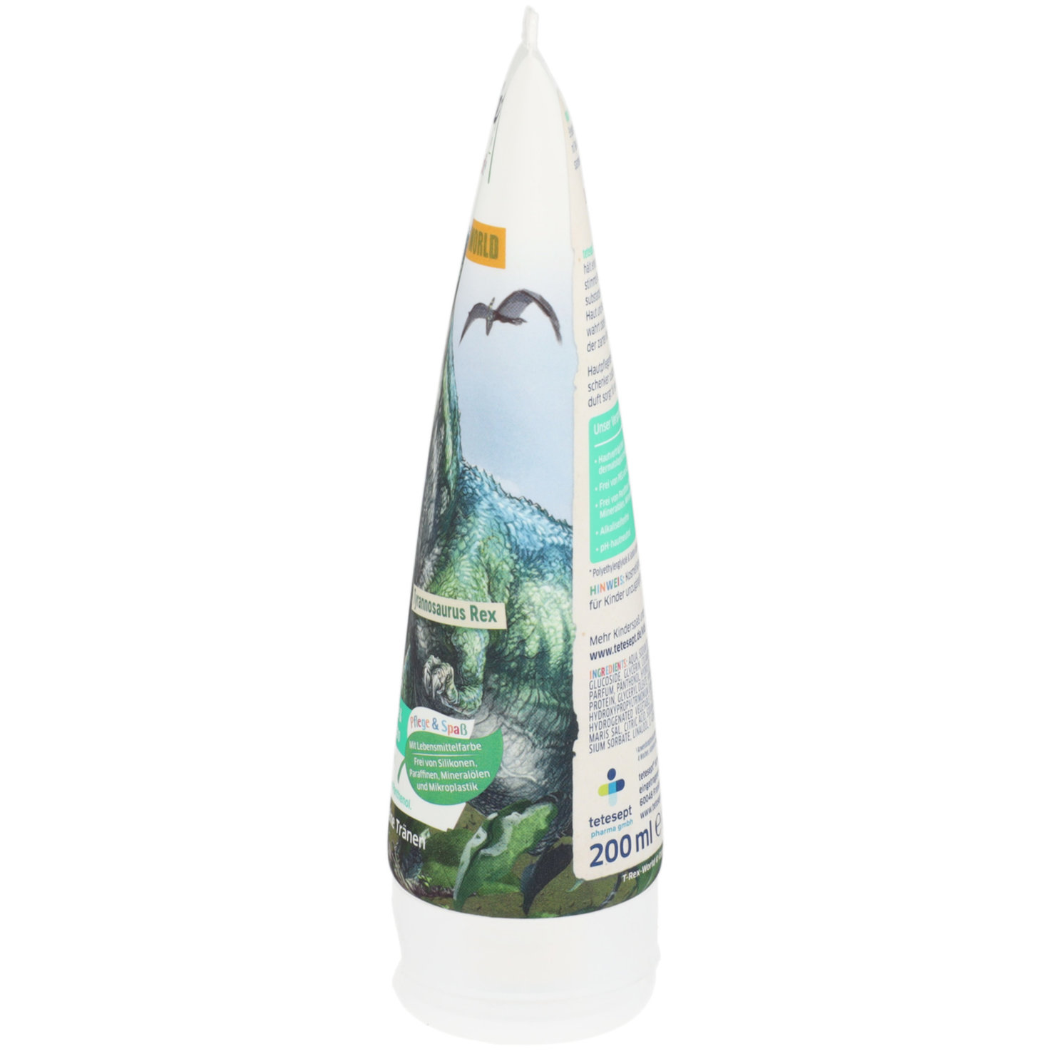 Tetesept Kinder Duschspass 2in1 Dusche & Shampoo T-Rex World