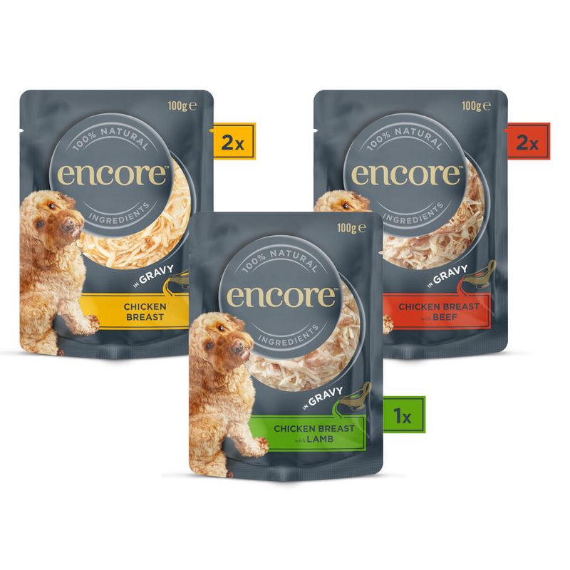 Lot mixte Encore en sauce 5 x 100 g