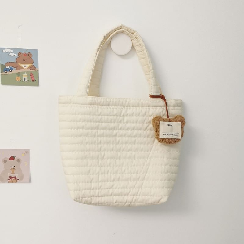 Radrabbit - Bear Chenille Naamlabel Tashanger (verschillende ontwerpen)